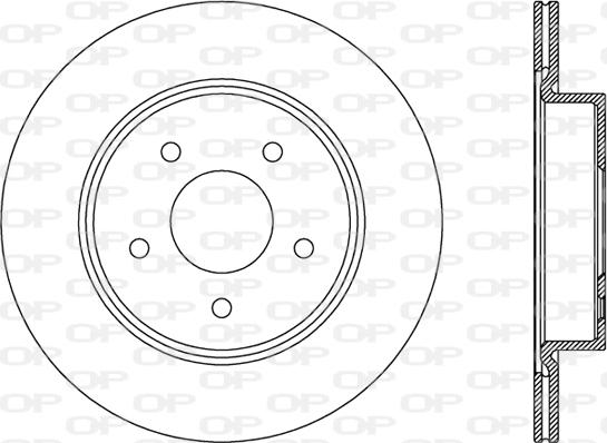 Open Parts BDR2796.20 - Bremžu diski autodraugiem.lv