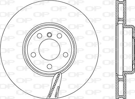 Open Parts BDR2745.20 - Bremžu diski autodraugiem.lv