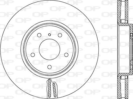 Open Parts BDR2756.20 - Bremžu diski autodraugiem.lv