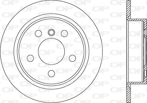 Open Parts BDR2760.10 - Bremžu diski autodraugiem.lv
