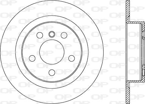Open Parts BDR2763.20 - Bremžu diski autodraugiem.lv