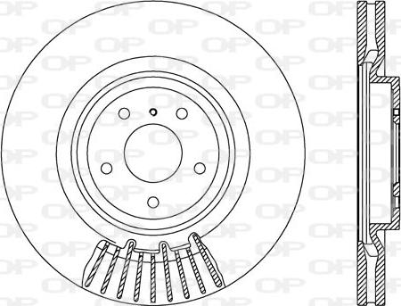 Open Parts BDR2709.20 - Bremžu diski autodraugiem.lv