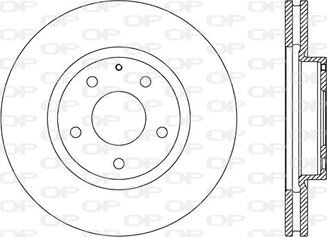 Open Parts BDR2706.20 - Bremžu diski autodraugiem.lv