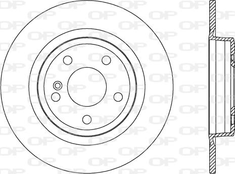 Open Parts BDR2703.10 - Bremžu diski autodraugiem.lv