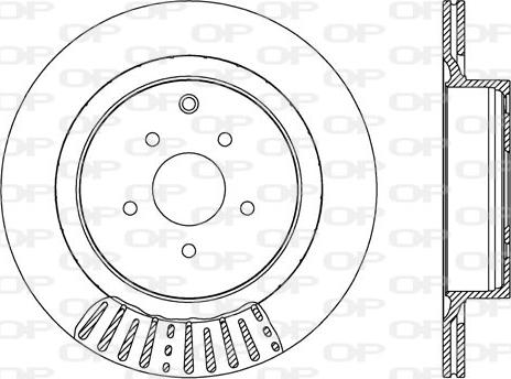 Open Parts BDR2780.20 - Bremžu diski autodraugiem.lv