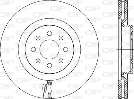 Open Parts BDR2772.20 - Bremžu diski autodraugiem.lv