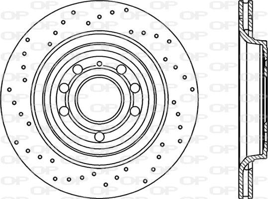 Open Parts BDRS1992.25 - Bremžu diski autodraugiem.lv