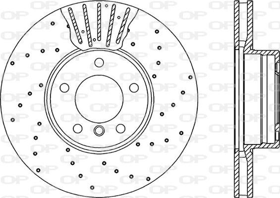 Open Parts BDRS1940.25 - Bremžu diski autodraugiem.lv