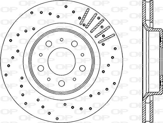 Open Parts BDRS1965.25 - Bremžu diski autodraugiem.lv