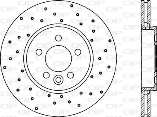 Open Parts BDRS1900.25 - Bremžu diski autodraugiem.lv