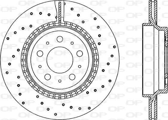 Open Parts BDRS1975.25 - Bremžu diski autodraugiem.lv