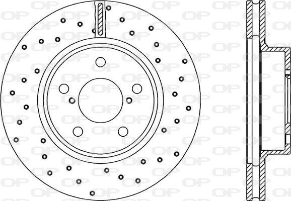 Open Parts BDRS1491.25 - Bremžu diski autodraugiem.lv