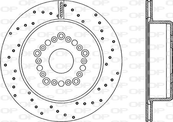Open Parts BDRS1568.25 - Bremžu diski autodraugiem.lv