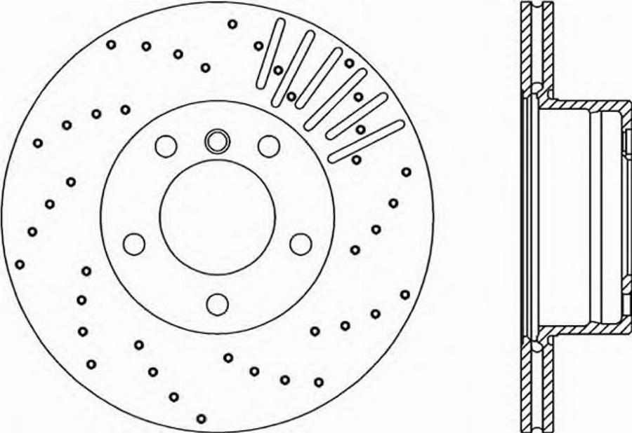 Open Parts BDRS1669.25 - Bremžu diski autodraugiem.lv