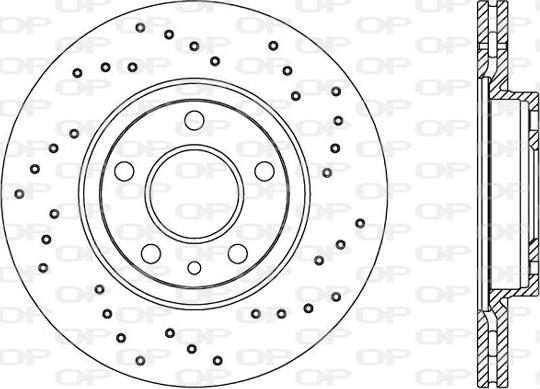 Open Parts BDRS1664.25 - Bremžu diski autodraugiem.lv