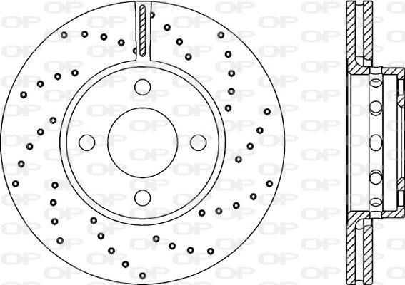 Open Parts BDRS1040.25 - Bremžu diski autodraugiem.lv