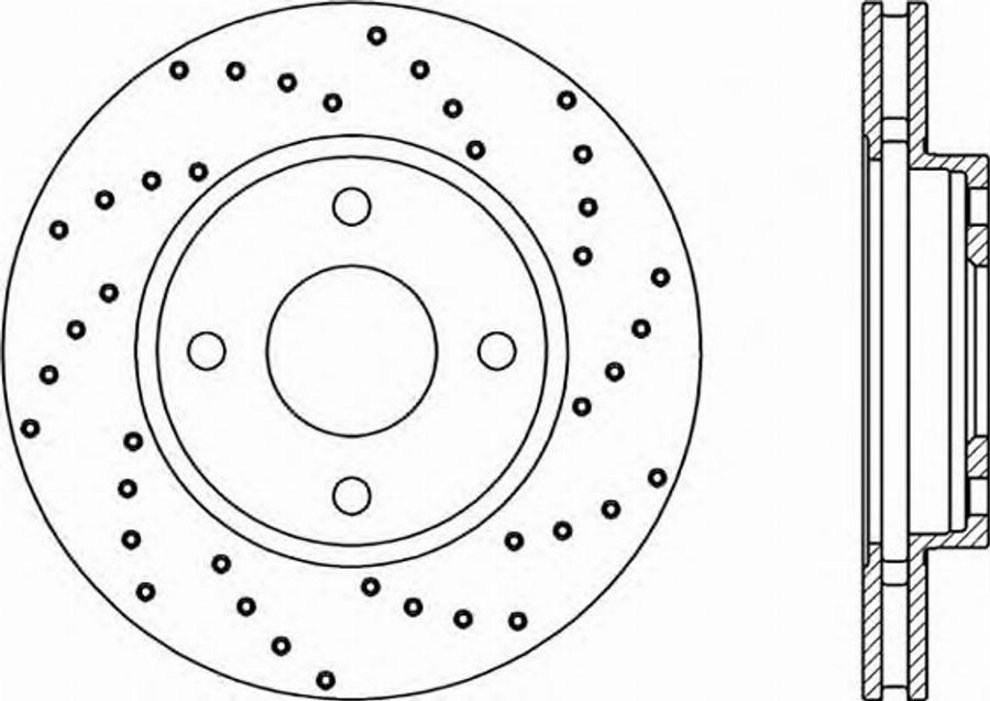 Open Parts BDRS1184.25 - Bremžu diski autodraugiem.lv