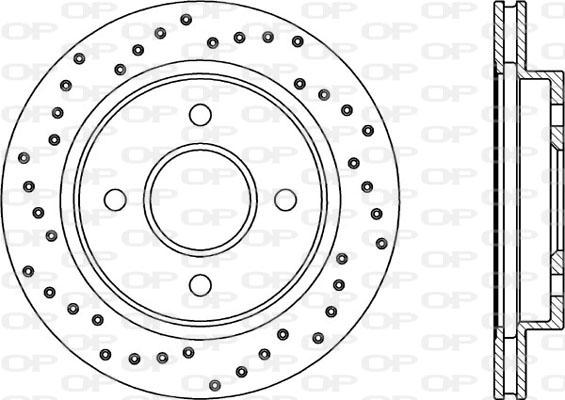 Open Parts BDRS1185.25 - Bremžu diski autodraugiem.lv