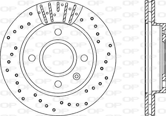 Open Parts BDRS1176.25 - Bremžu diski autodraugiem.lv