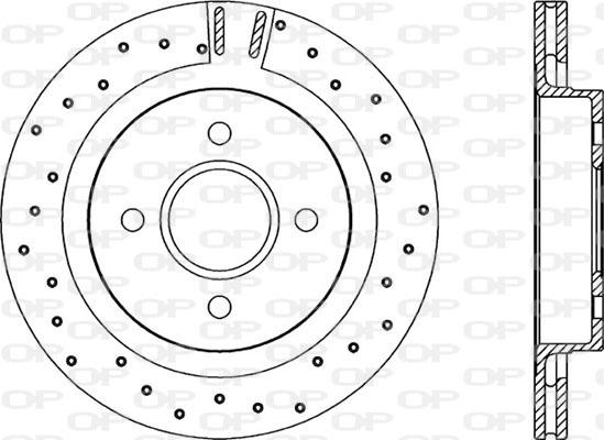 Open Parts BDRS1178.25 - Bremžu diski autodraugiem.lv