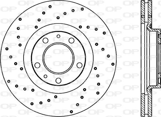 Open Parts BDRS1898.25 - Bremžu diski autodraugiem.lv