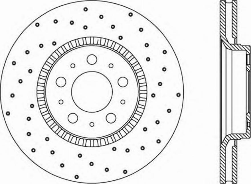 Open Parts BDRS1846.25 - Bremžu diski autodraugiem.lv