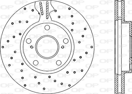 Open Parts BDRS1876.25 - Bremžu diski autodraugiem.lv