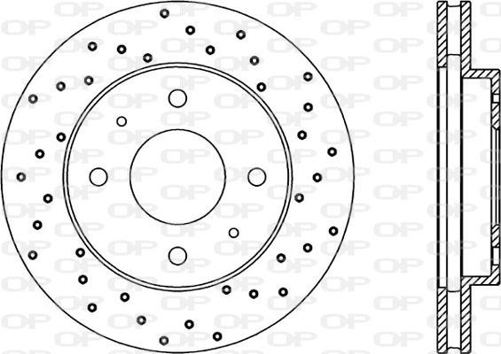 Open Parts BDRS1870.25 - Bremžu diski autodraugiem.lv