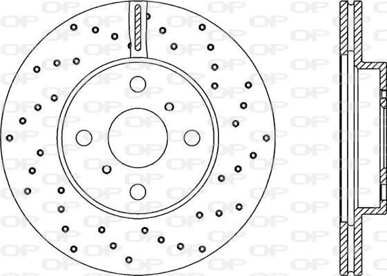 Open Parts BDRS1877.25 - Bremžu diski autodraugiem.lv