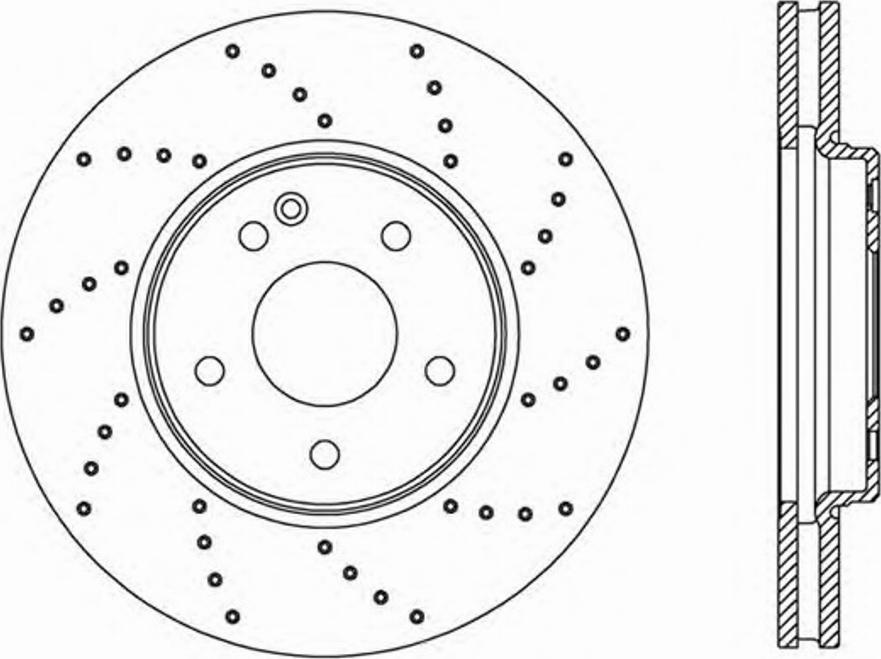 Open Parts BDRS1315.25 - Bremžu diski autodraugiem.lv