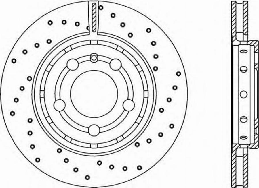 Open Parts BDRS1746.25 - Bremžu diski autodraugiem.lv