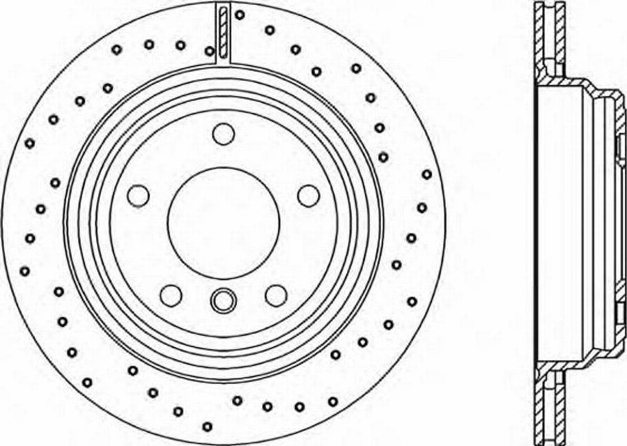 Open Parts BDRS1754.25 - Bremžu diski autodraugiem.lv