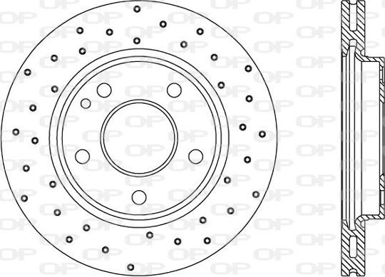 Open Parts BDRS1700.25 - Bremžu diski autodraugiem.lv