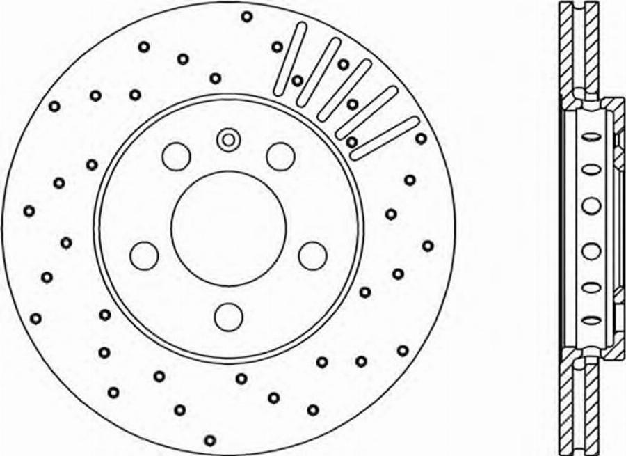 Open Parts BDRS1730.25 - Bremžu diski autodraugiem.lv