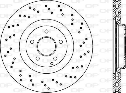 Open Parts BDRS2079.25 - Bremžu diski autodraugiem.lv