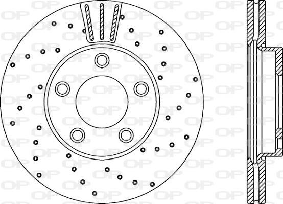 Open Parts BDRS2142.25 - Bremžu diski autodraugiem.lv