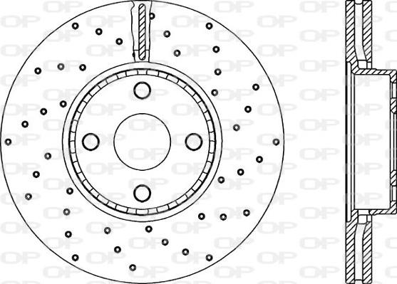 Open Parts BDRS2155.25 - Bremžu diski autodraugiem.lv