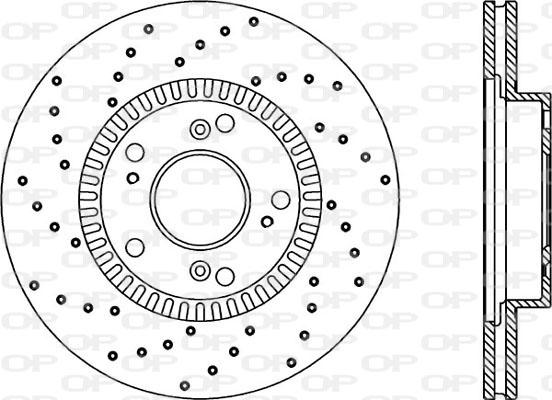 Open Parts BDRS2162.25 - Bremžu diski autodraugiem.lv