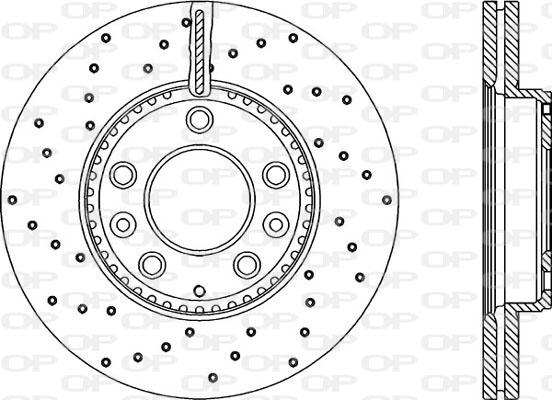 Open Parts BDRS2135.25 - Bremžu diski autodraugiem.lv