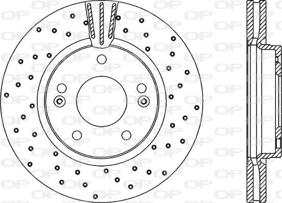 Open Parts BDRS2138.25 - Bremžu diski autodraugiem.lv