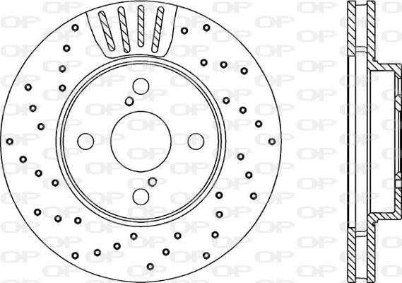 Open Parts BDRS2292.25 - Bremžu diski autodraugiem.lv