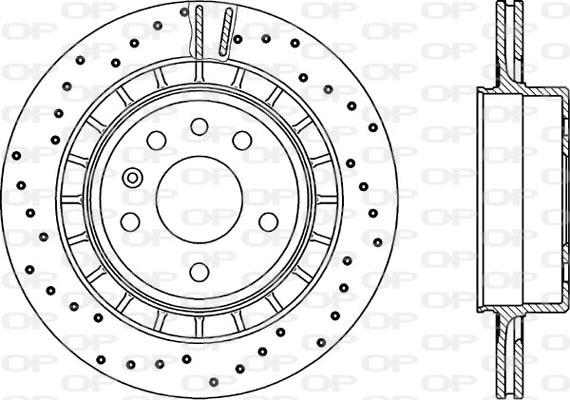 Open Parts BDRS2242.25 - Bremžu diski autodraugiem.lv