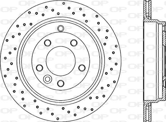 Open Parts BDRS2256.25 - Bremžu diski autodraugiem.lv