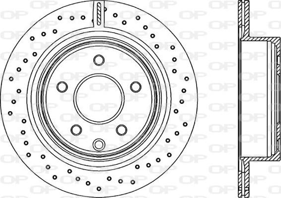 Open Parts BDRS2208.25 - Bremžu diski autodraugiem.lv