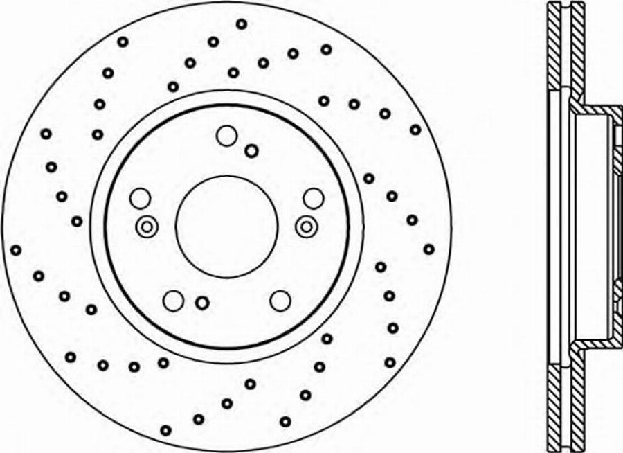 Open Parts BDRS2218.25 - Bremžu diski autodraugiem.lv