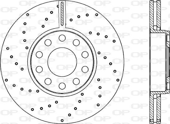 Open Parts BDRS2280.25 - Bremžu diski autodraugiem.lv