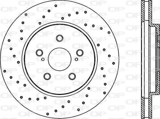 Open Parts BDRS2238.25 - Bremžu diski autodraugiem.lv