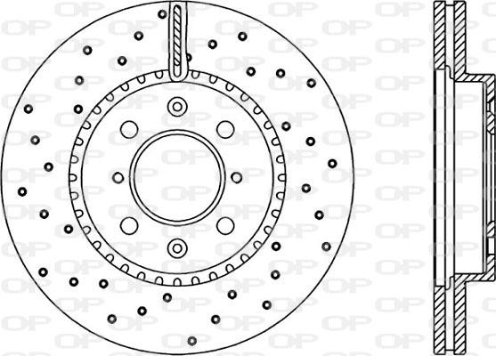 Open Parts BDRS2233.25 - Bremžu diski autodraugiem.lv