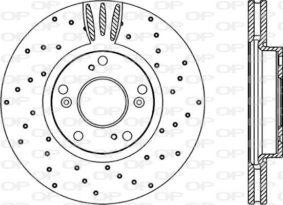 Open Parts BDRS2226.25 - Bremžu diski autodraugiem.lv