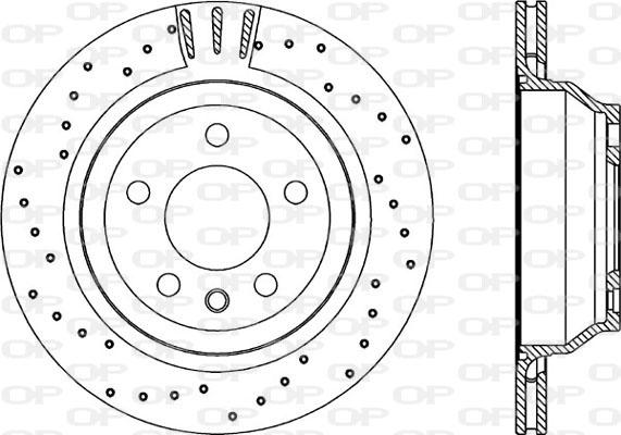 Open Parts BDRS2220.25 - Bremžu diski autodraugiem.lv